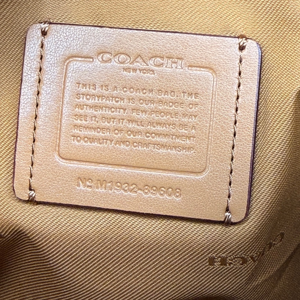 #7🌸Coach-Shoulder bag with horse and carriage - Picture 7 of 11